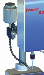 Minimum lubricant unit with two valves: Lubricant pulse and air pulse